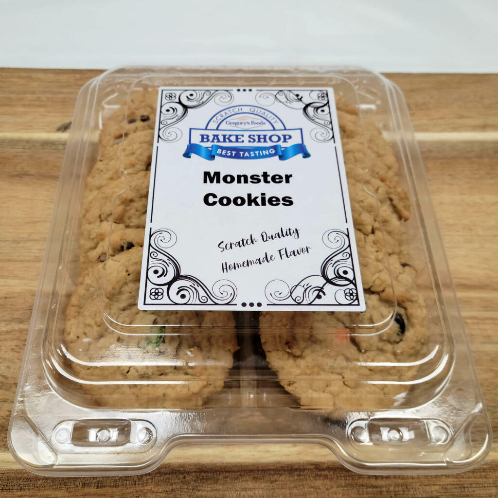 Monster Bake Shop Cookies by Gregory''s Foods