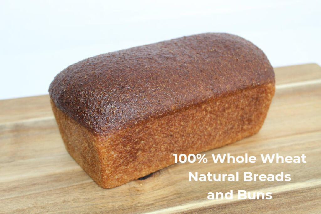 Natural Breads and Buns Nutritional Labels by Gregory''s Foods