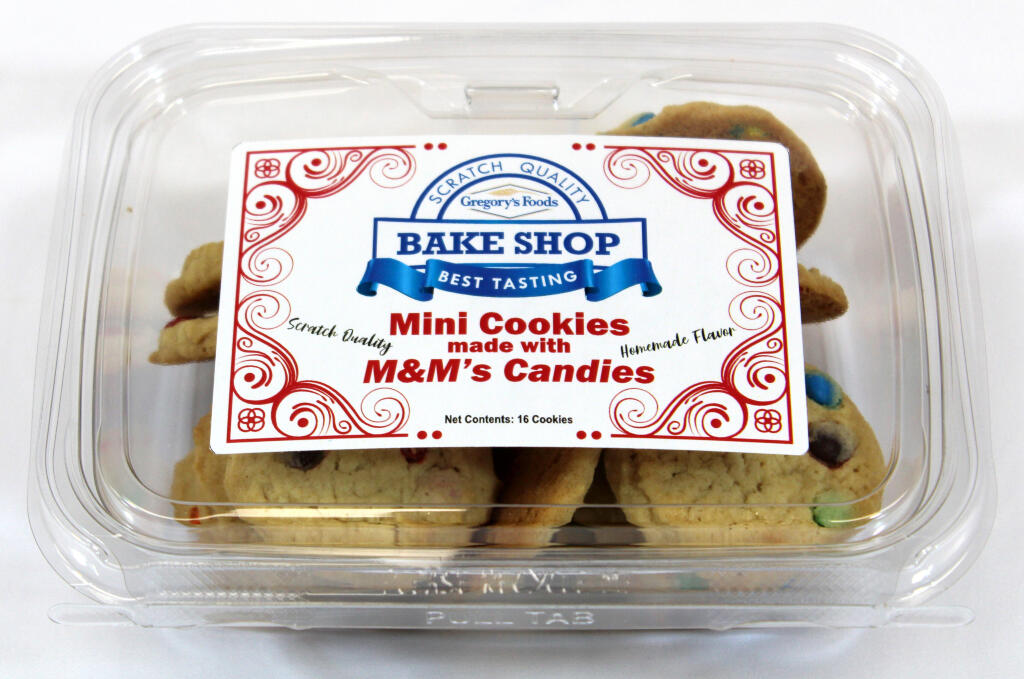M&M''s Mini Bake Shop Cookies by Gregory''s Foods